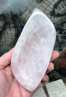 Rose Quartz Freeform Bowl for Relationships, Self Confidence & Self Love