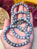 Dumorterite Gemstone Bracelet for Harmony, Tranquility & Patience