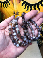Botswana Agate Gemstone Bracelet for Waking Your Sense Of Adventure & Assists in an Upbeat Outlook