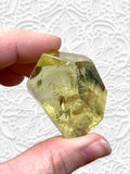 Citrine Faceted Freeform for Self Esteem, Confidence & Success