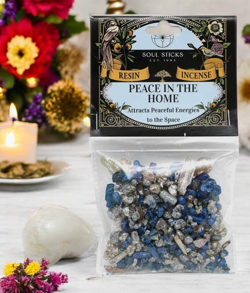 Peace In The Home Resin Incense for Attracting Peaceful Energies to Your Space