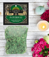 Patchouli Resin Incense for Calming & Grounding