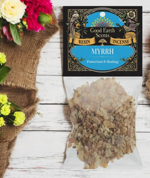 Myrrh Resin Incense for Protection & Healing