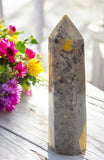 Bumblebee Jasper Tower for Optimism, Embracing Change & Pursuing Your Goals