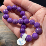 Phosphosiderite Gemstone Bracelet for Anxiety, Inner Peace & Stress Relief