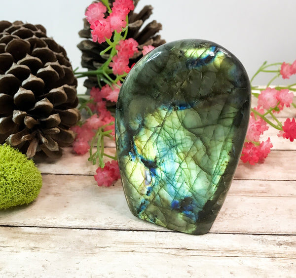 Labradorite Freeform for Balanced Energy, Intuition & Harmony