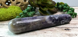 Chevron Amethyst Massage Wand for Opening Your Third Eye, Intuition & Creativity